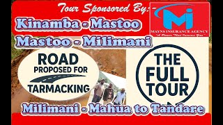 The full tour of Kinamba-Masto-Tandare Road proposed and gazzeted for tarmacking by the government. The full tour of Kinamba-Masto-Tandare Road proposed and gazzeted for tarmacking by the government.