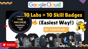 Earn 10 Skill Badges by Completing Just 10 Labs | Arcade Facilitator Trick #arcade_facilitator
