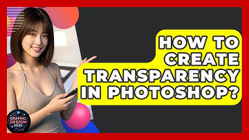 How To Create Transparency In Photoshop? - Graphic Design Nerd