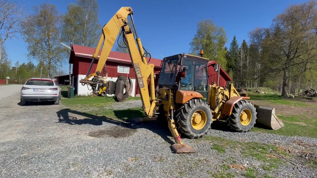 Traktorgrävare Hydrema 908B