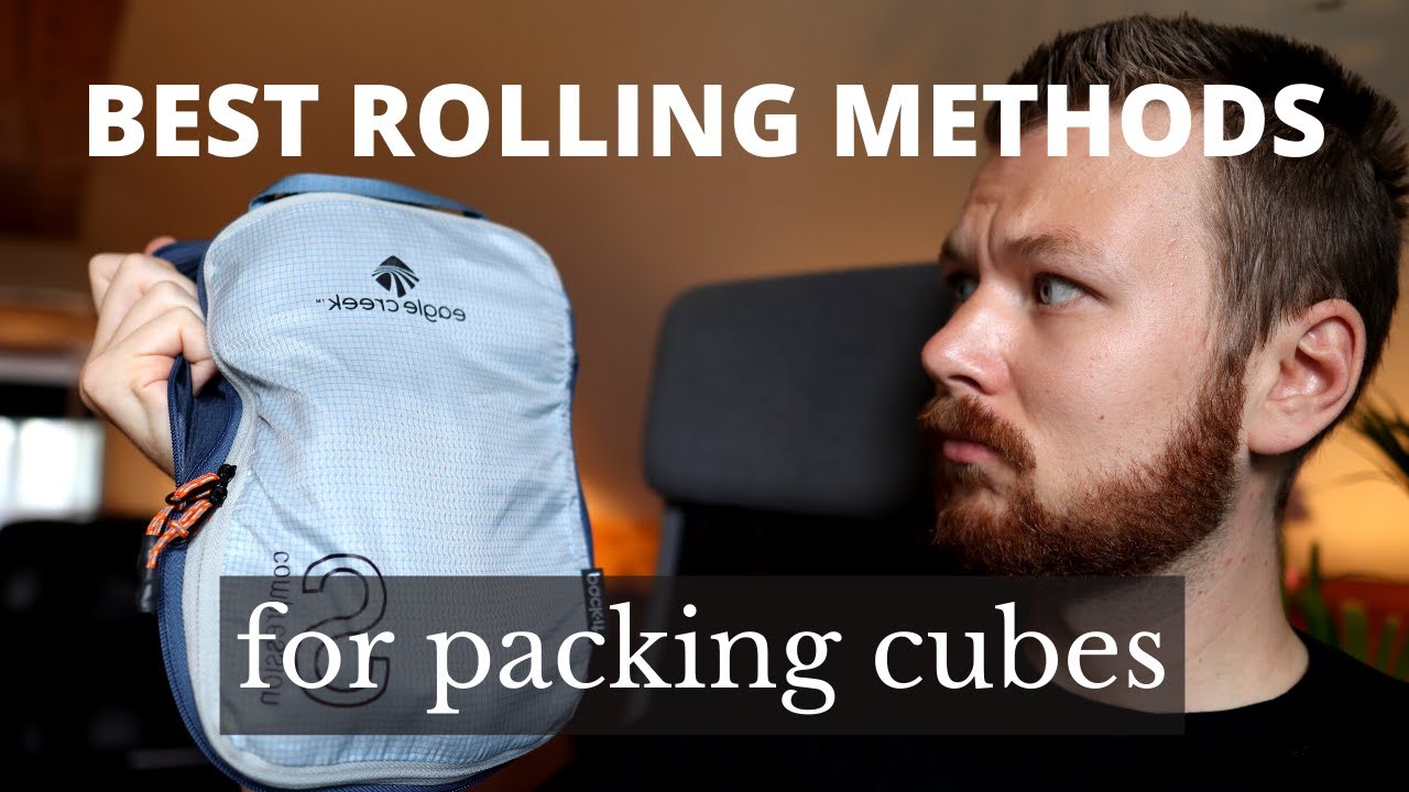 How to Roll Clothes for Packing Cubes The Quickest Methods