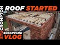 Roof Started and Scrapyard Visit with KC VLOG