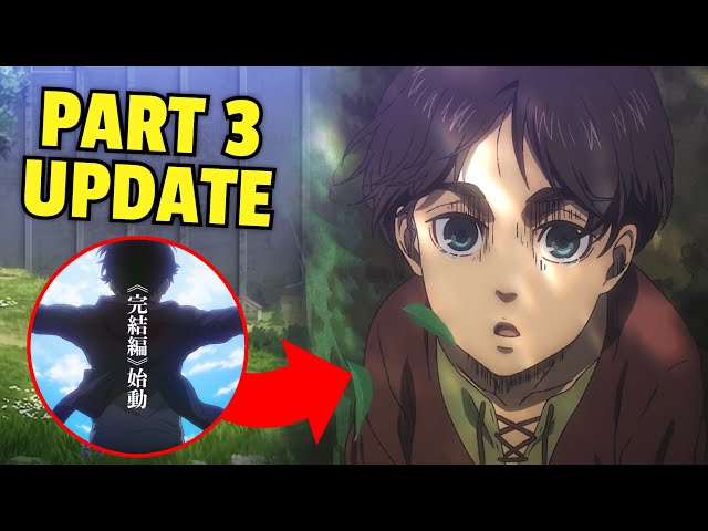 Attack on Titan PART 3 OFFICIAL Update!