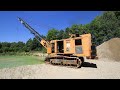 Menck M154LC dragline digging gravel PART 1