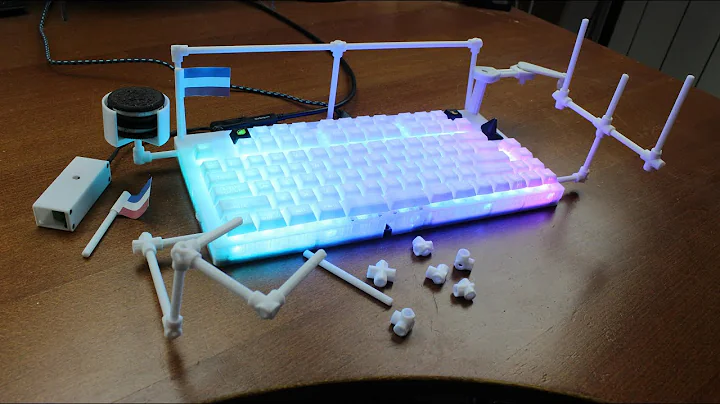 AHEK95 "Void Keyboard" review (3D-printed Void swi...