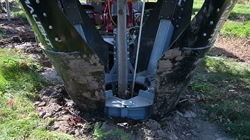 How to Keep Tree Spade Frame Down in Tough Digging Conditions