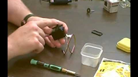 How to Convert a Servo to Continuous rotation