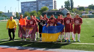 У Житомирі військові, рятувальники, поліцейські та капелани влаштували благодійний футбольний турнір