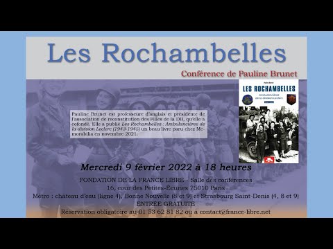 PAULINE BRUNET - LES ROCHAMBELLES