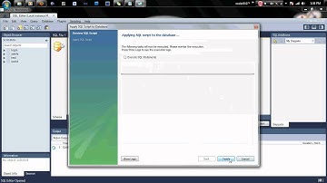 How to create tables using GUI in MYSQL