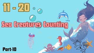 Famous Counting Sea Creatures from 11 to 20 | Fun Math Quiz for Kids | number quiz for kindergarten #quiz Net Worth