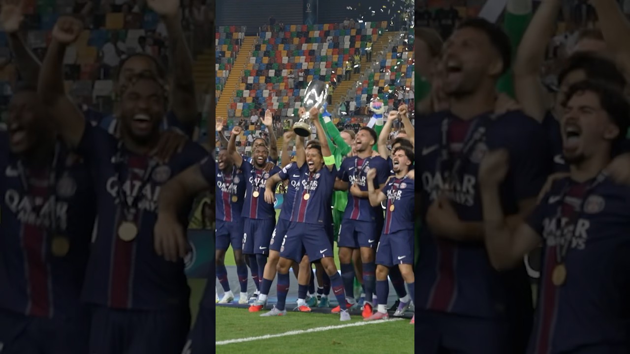 Backstage of a legendary night 📹 #SuperCup #PSG