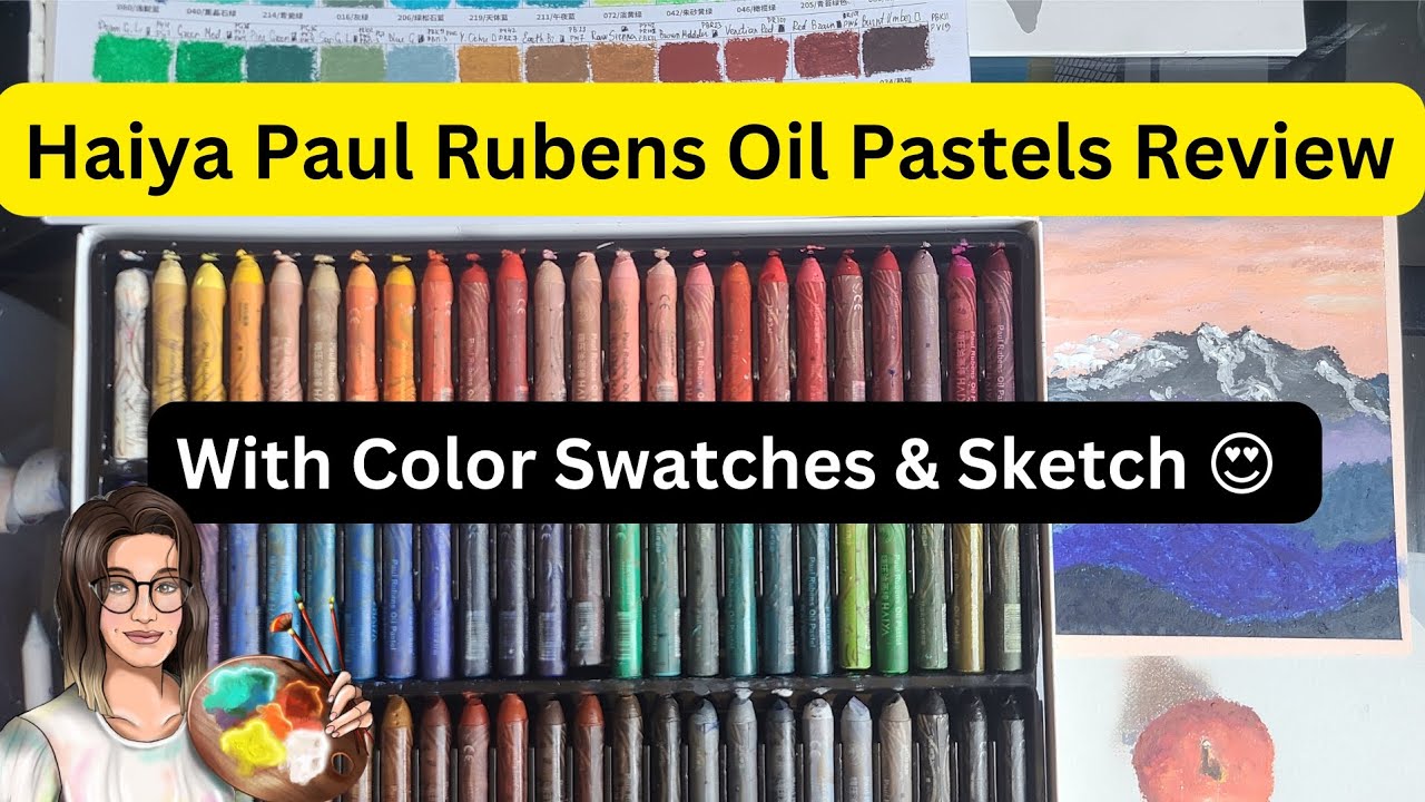 Mungyo Gallery Artists' Soft Pastels 48 Colors Unboxing and Review
