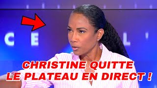 Christine Kelly Quitte Le Plateau En Direct Sur Cnews  Squence Choc Dans Face  Linfo