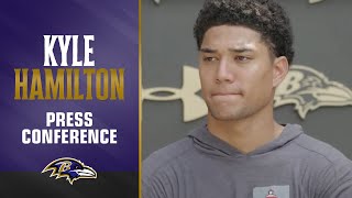 Kyle Hamilton on Nate Wiggins and Zach Orr | Baltimore Ravens