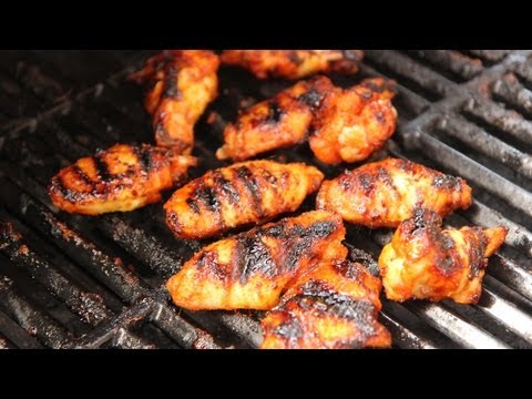 Sweet & Spicy Grilled Wings Recipe - Laura Vitale - Laura in the Kitchen Episode 605