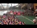 Crowded Chinese swimming pool - "China's Dead Sea"