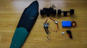 DIY Electric Skateboard MK2 - Part 1 - Parts
