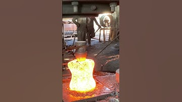 Inside the factory 3 Minutes of ASMR Forging: Tap, Spark, Relax #process #forging #machine #factory