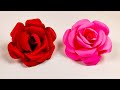 How To Make A Realistic Rose Using Paper | How To Make A Paper Flower (Paper Rose)