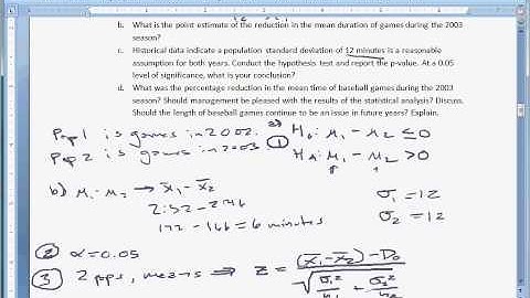 Hypothesis testing (two population means) sigma known practice problem