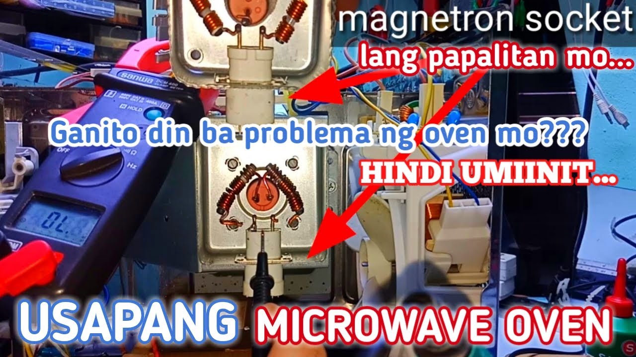HOW TO REPAIR MICROWAVE OVEN GROUNDED TAGALOG YouTube
