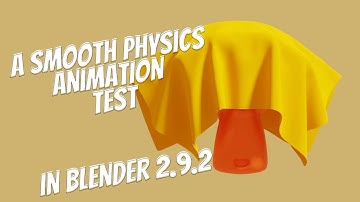 A Smooth Physics Animation Test With a Monkey in Blender
