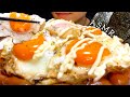 【咀嚼音】詐欺に遭ったのでソーセージ目玉焼き丼を食べる!/ASMR/EatingSounds/Mukbang/먹방