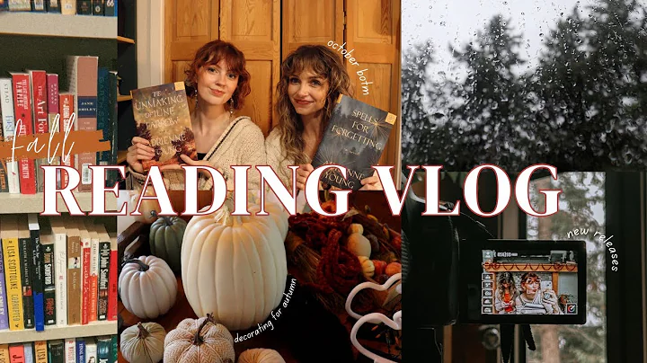 READING VLOG/Adrienne Young, decorating for autumn, new releases