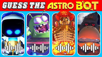 GUESS THE MONSTER ASTRO BOT All BOSSES by Their Voice + Emoji | Mighty Chewy, Wako Tako, Nebulax