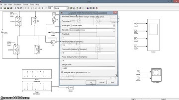 Single Phase Full Wave Bridge Inverter- [Matlab Simulation]