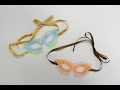 [オープンデー当日に持ち込みできる！]　マスカレードマスク制作動画　※制作時間:約15分！※大人の方と作ることをイメージした動画です。