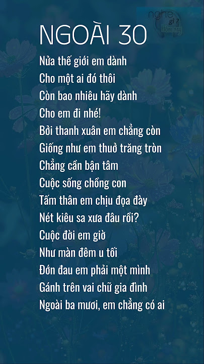 Download lagu Ngoài 30 #thaihoc #lyricvideo #viral #shorts #trending
