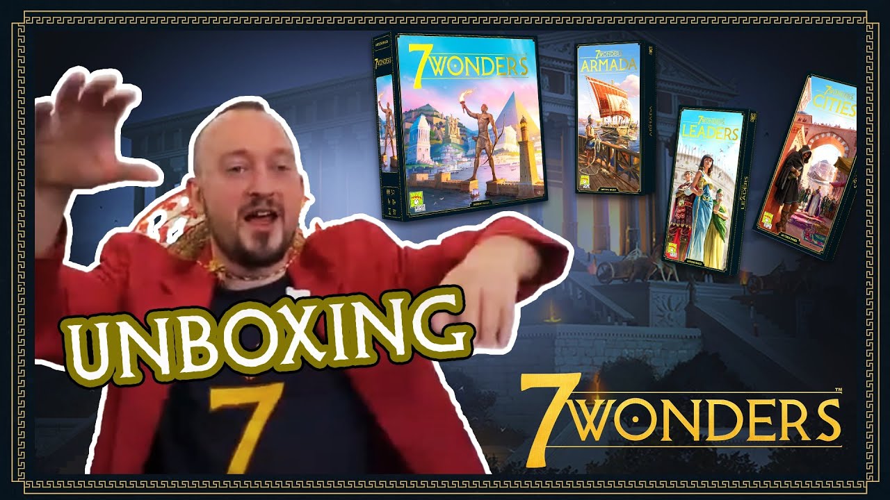 SPIEL DIGITAL 2020 | Open the 7 Wonders + expansions with us!