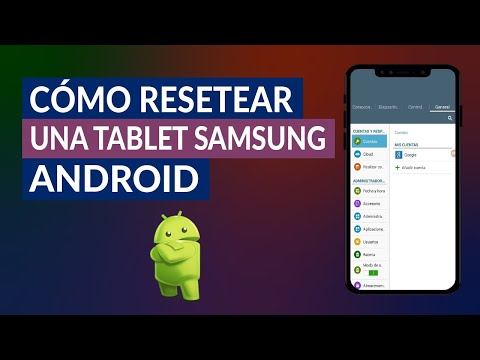 Cómo Formatear o Resetear una Tablet Samsung Android - Paso a Paso