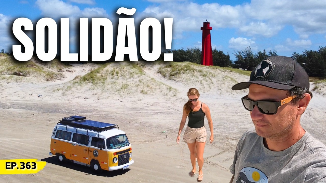 Litoral do Rio Grande do Sul que poucos conhecem! | Viagem de Kombi Motorhome | Ep.363