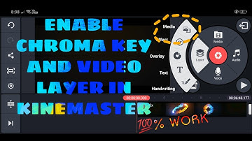How To Enable Chroma Key Or Video Layer In Kinemaster App