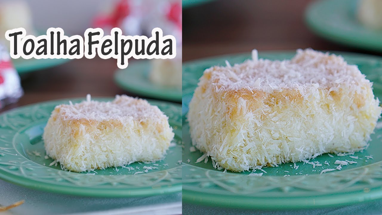 BOLO GELADO DE COCO TOALHA FELPUDA I RECEITAS E TEMPEROS