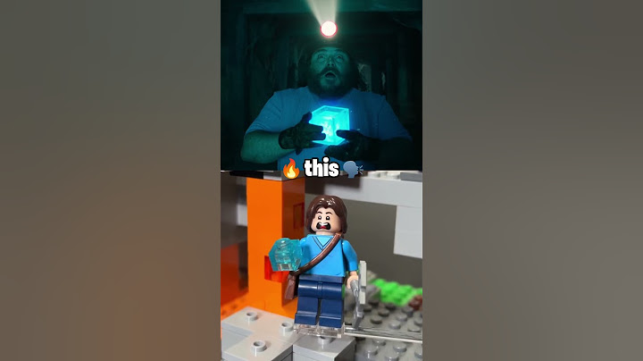LEGO vs. trailer: a minecraft movie (i started digging)