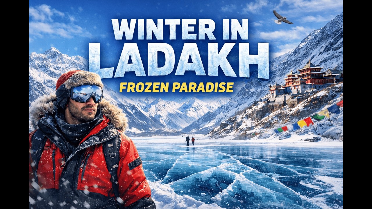 Winter in Ladakh | Ladakh | Travel | Dreamy Cinematic Film | MoonMan Musicals