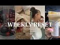 WEEKLY RESET | 1 month PP, adjusting to my new life, grocery restock, new recipe + more.