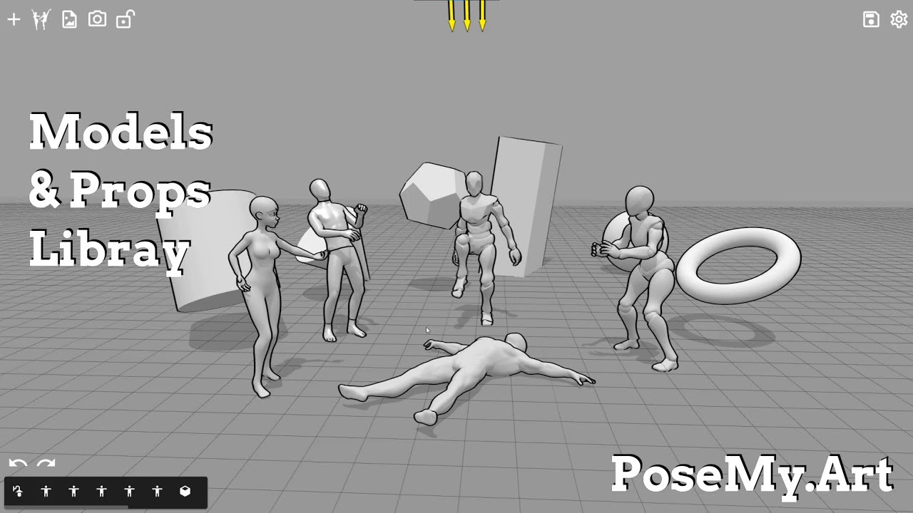 Here's a super 3d posing app you can use to practice poses. Available ... |  TikTok