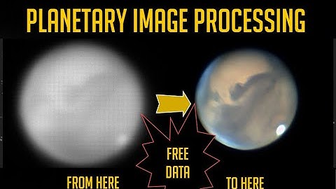 Planetary Image Processing with AUTOSTAKKERT!, Registax, and Adobe Photoshop