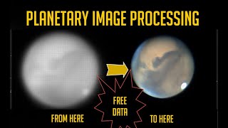 Planetary Image Processing with AUTOSTAKKERT!, Registax, and Adobe Photoshop screenshot 5