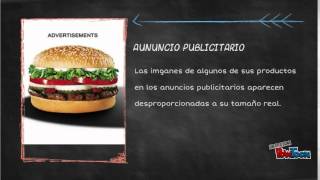 PUBLICIDAD ENGAÑOSA BURGER KING screenshot 2