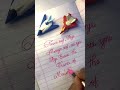 Handwriting improvement quote- #call #handwriting #cursivewriting #calligraphy #calligrphylearning