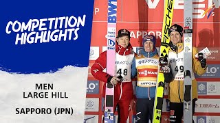 Kraft pips local hero Kobayashi in 1st LH event in Sapporo | FIS Ski Jumping World Cup 23-24