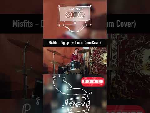 Misfits - Dig Up Her Bones (drum cover) #misfits #graves #cover #drumcover