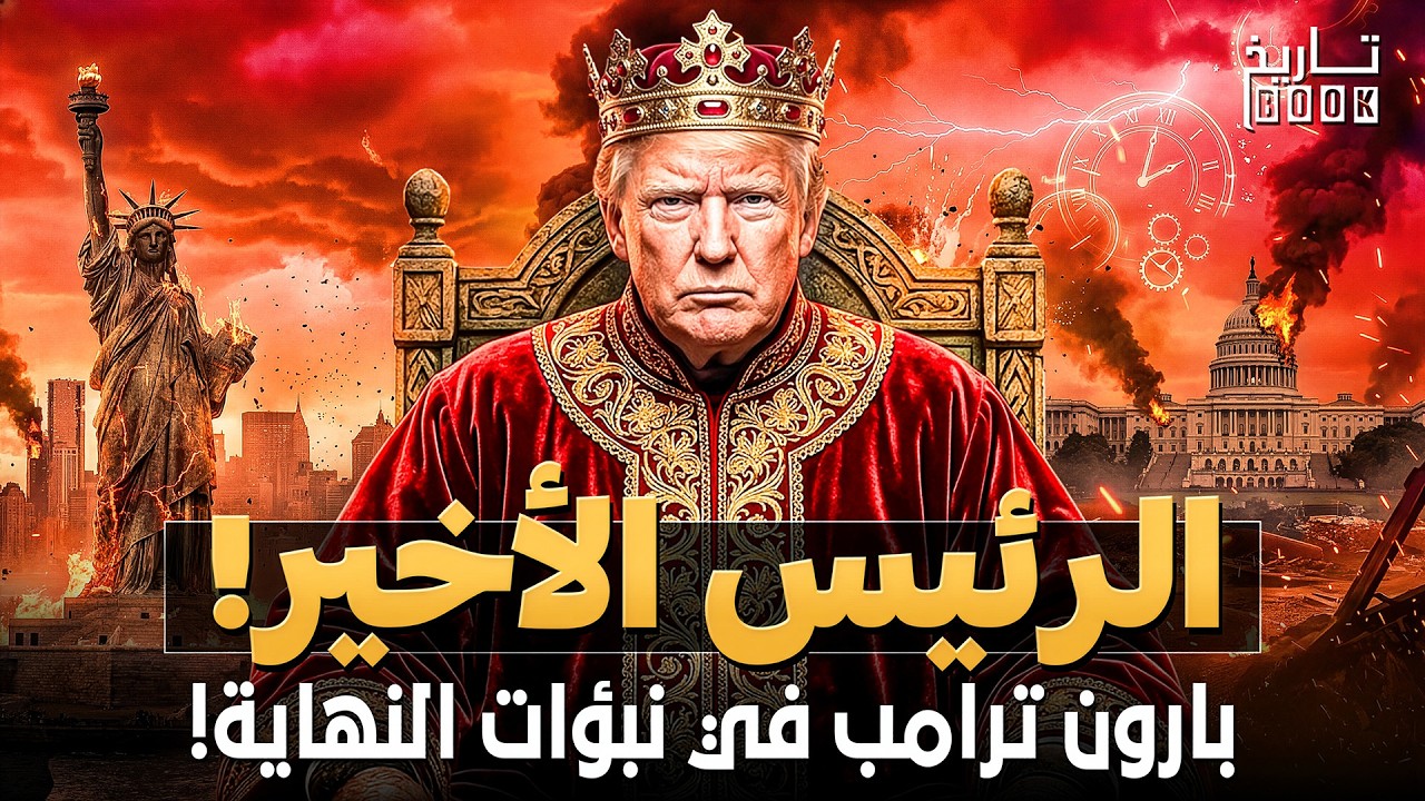 الرئيس الأخير! كتاب تنبأ بترامب ونبوءة الانهيار العظيم قبل 130 عامًا - نبوءات تسلا تتحقق!!