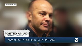 Naval officer pleads guilty to sex trafficking